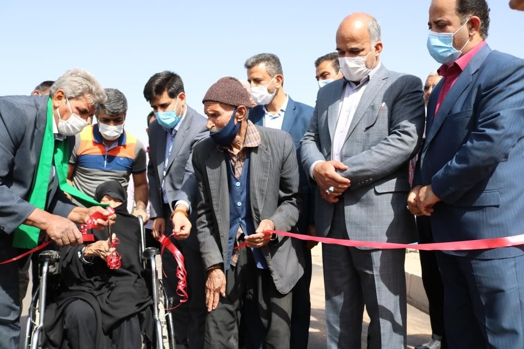 افتتاح بلوار سرداران شهید خبیری مجومرد با حضور فرماندار اشکذر