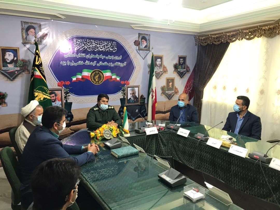 ایجاد زمینه همکاری مشترک آموزشگاه آیتالله خاتمی و نهادهای مدیریتی شهرستان اشکذر