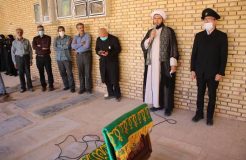 ادای احترام خادمان آستان رضوی به مقام شامخ شهدا در رستاق و فیروزآباد ادای احترام خادمان آستان رضوی به مقام شامخ شهدا در رستاق و فیروزآباد