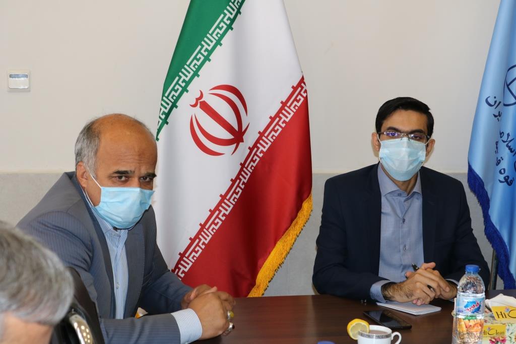 دیدار فرماندار با رئیس دادگستری و دادستان عمومی و انقلاب اسلامی شهرستان اشکذر