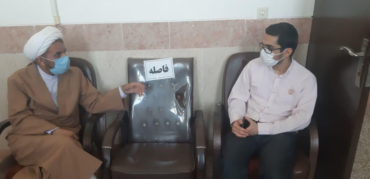 هم اندیشی مسئول سازمان تبلیغات اسلامی اشکذر با نخبه اشکذری