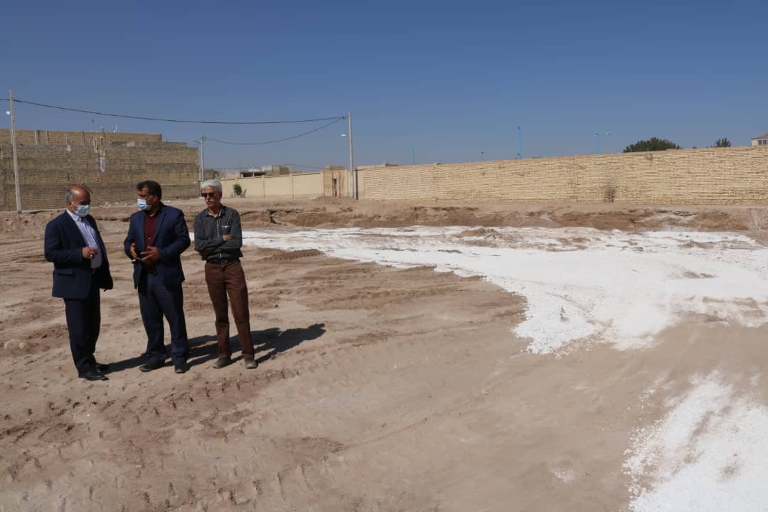 فرماندار اشکذر از پروژه آموزشگاه خیّری مجومرد بازدید کرد