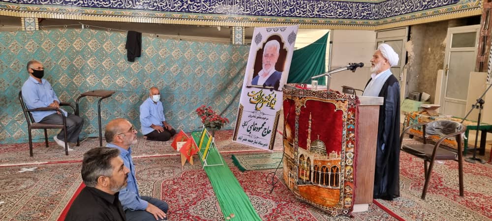 برگزاری نماز جمعه بخش خضرآباد در روستای شرب العین