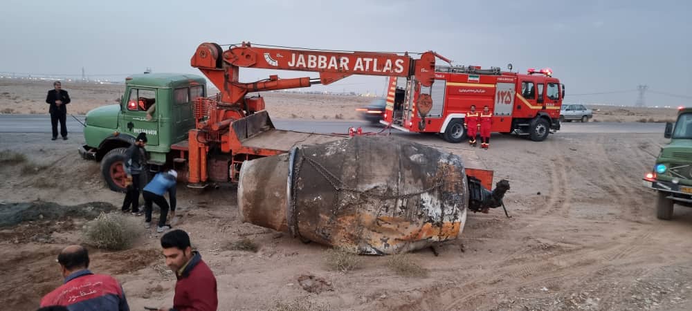 واژگونی مرگبار در جاده خضرآباد