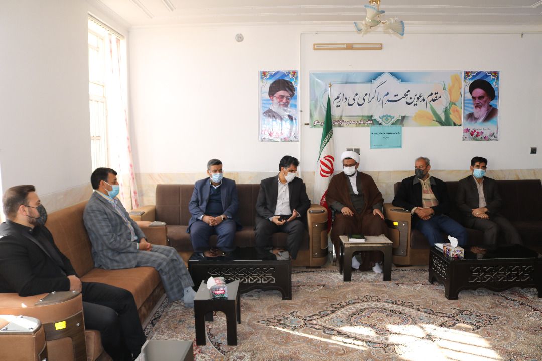دیدار سرپرست فرمانداری شهرستان اشکذر با امام جمعه رستاق