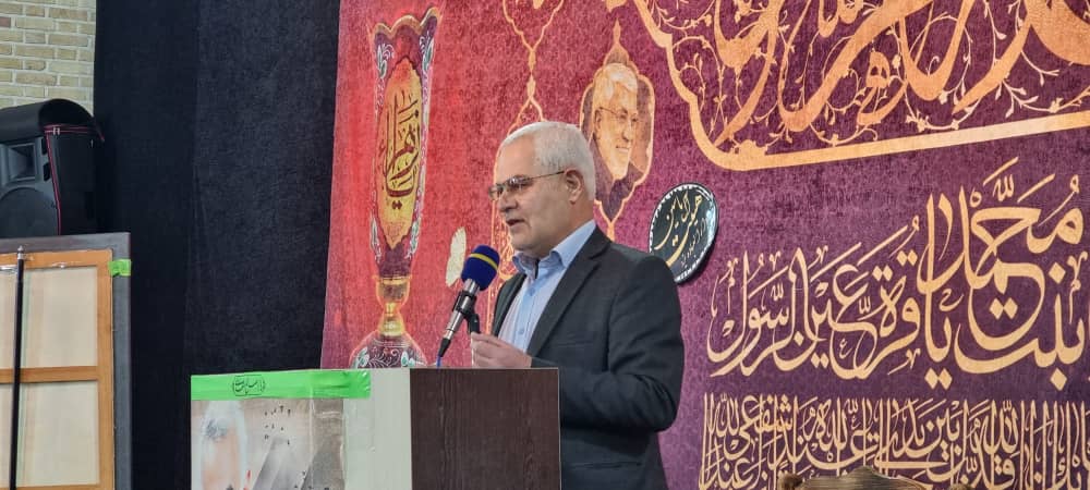 برگزاری مراسم یادبود شهید سردار دلها و حفیظی در روستای اتابک