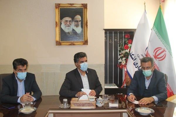 دیدار شهردار و اعضای شورای اسلامی شهر اشکذر با سرپرست فرمانداری