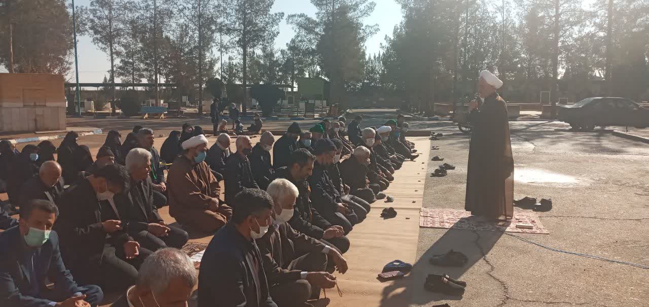 نماز باران صبح امروز در روضه الشهداء اشکذر اقامه شد