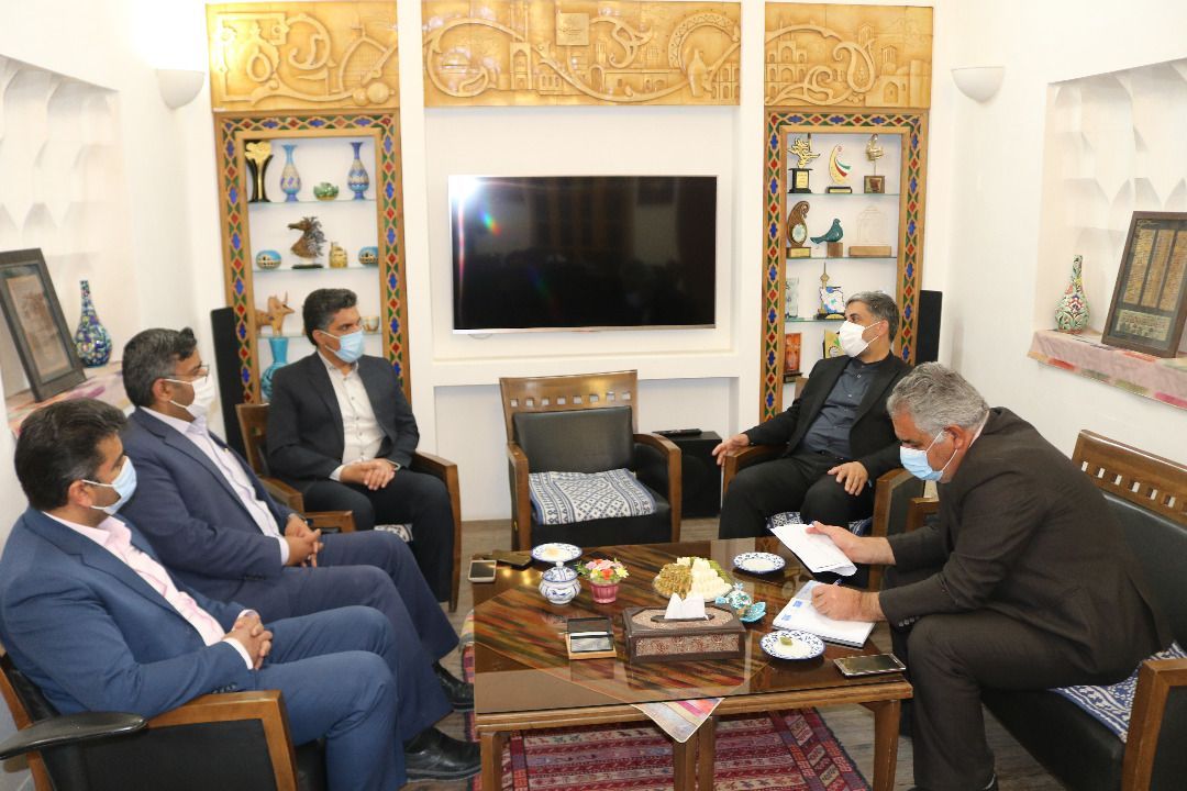 دیدار سرپرست فرمانداری شهرستان اشکذر با مدیرکل میراث‌فرهنگی، گردشگری و صنایع‌دستی یزد
