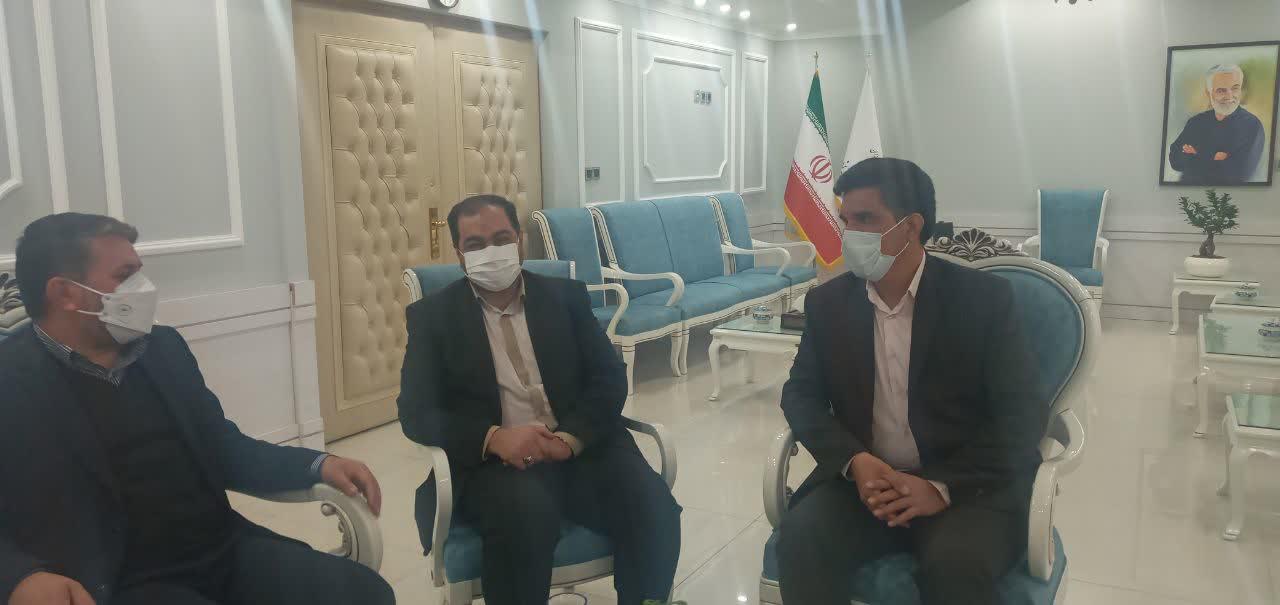 پیگیری مشکلات و برنامه های شهرستان اشکذر در جلسه سرپرست فرمانداری شهرستان اشکذر با استاندار یزد