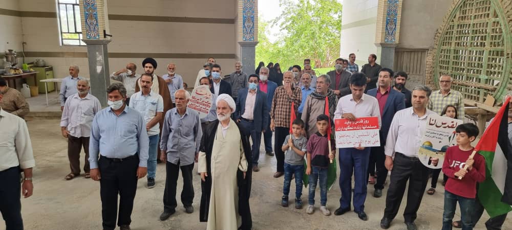 راهپیمائی روز قدس در خضرآباد برگزار شد