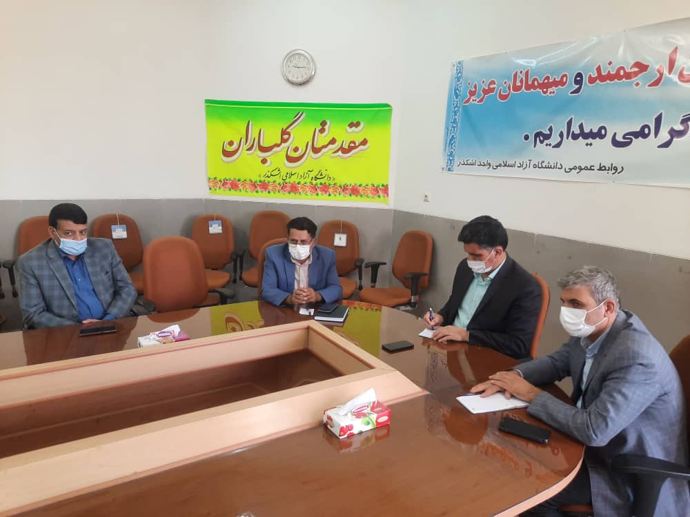 دیدار فرماندار شهرستان اشکذر با هیأت رئیسه دانشگاه آزاد اسلامی واحد اشکذر