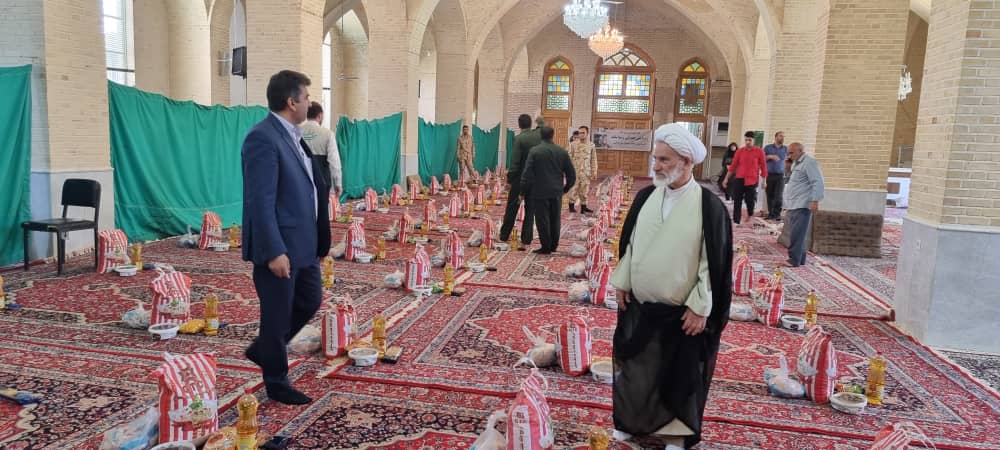هفدهمین مرحله رزمایش همدلی و مواسات در بخش خضرآباد
