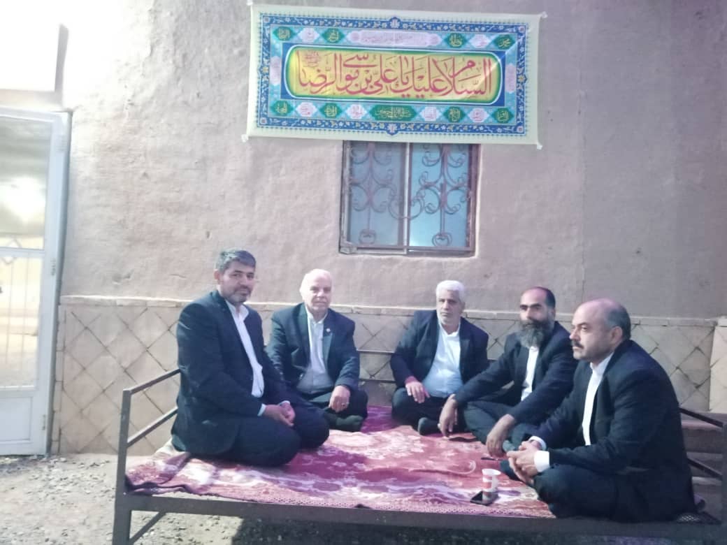 مراسم میلاد امام رضا در کمپ کویر شهر آفتاب اشکذر + فیلم