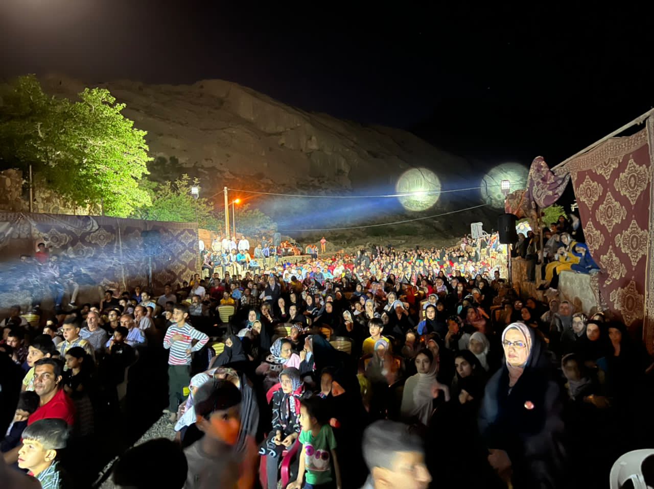 برگزاری مراسم جشن به مناسبت عید سعید غدیر خم در روستای زربند