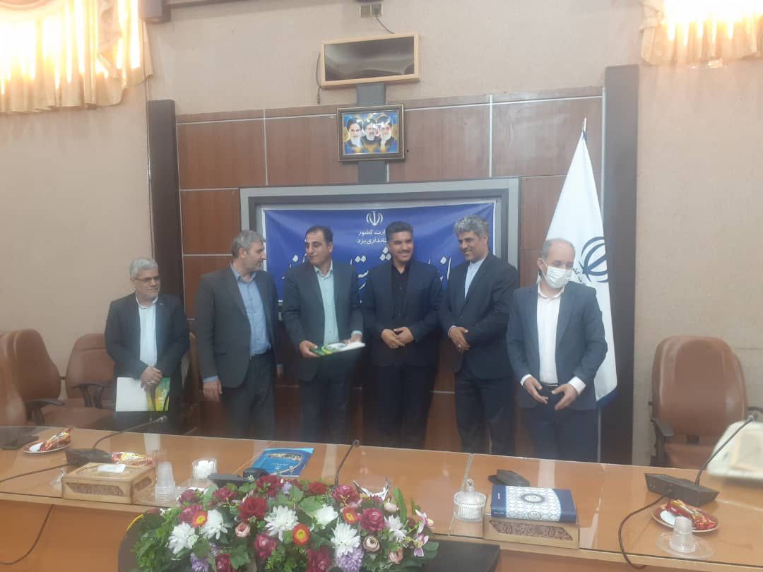 برگزاری آیین تکریم و معارفه رئیس اداره ورزش و جوانان شهرستان اشکذر