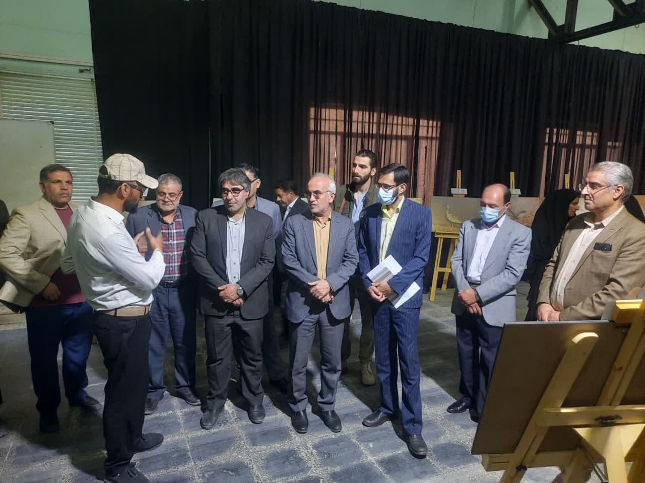 گشایش نمایشگاه عکس دانشجوی واحد اشکذر در دانشگاه آزاد اسلامی یزد