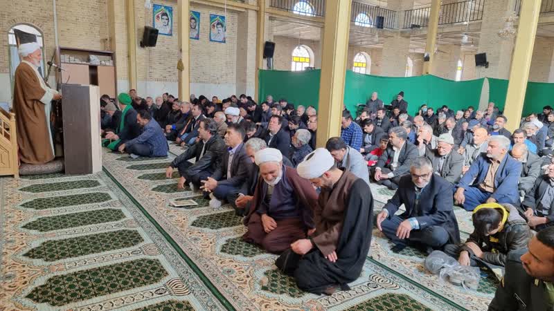 نماز جمعه این هفته خضرآباد همزمان با سالروز تشکیل نهضت سواد آموزی