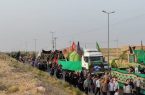 کاروان نمادین ورود امام حسین (ع) به کربلا در خضرآباد