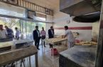 بازدید فرماندار شهرستان اشکذر از نانوایی‌های این شهرستان در شهر مجومرد