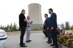 بازدید فرماندار اشکذر از نیروگاه سیکل ترکیبی شیرکوه