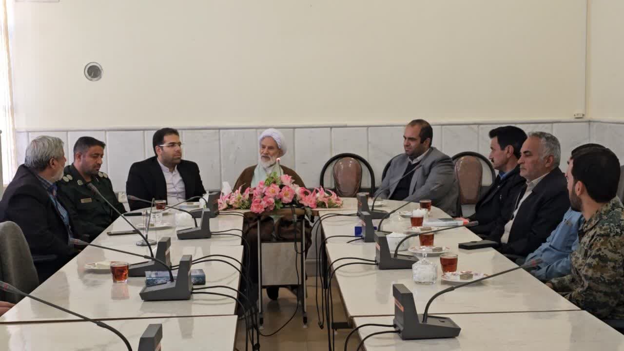 نشست هم اندیشی یادمان شهدای گرانقدر و معزز بخش خضرآباد