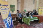برپایی میز خدمت ادارات گاز و برق شهرستان اشکذر در نماز جمعه خضرآباد