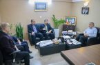 نشست فرماندار شهرستان اشکذر و مدیرعامل آبفا استان یزد با نماینده مجلس درخصوص آبرسانی به بخش خضرآباد