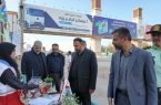 بازدید مسئولان شهرستان اشکذر از مدارس و ایستگاه‌های نوروزی برای نظارت بر کیفیت خدمات به مسافران