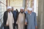 بازدید مسئولین حوزه علمیه از پیشرفت ساختمان حوزه علمیه شهرستان اشکذر