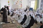 جشن تکلیف دانش‌آموزان آموزشگاه مهدیه اشکذر با حضور امام جمعه برگزار شد