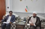 دیدار ریاست اداره تعاون، کار و رفاه اجتماعی اشکذر با امام جمعه به مناسبت هفته کارگر