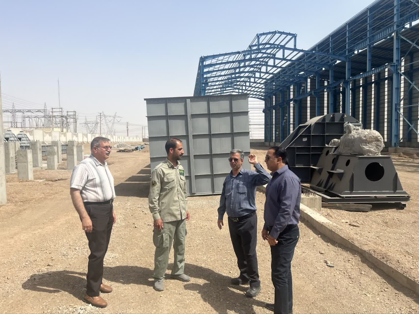 پایش زیست‌محیطی از واحدهای فولادی شهرک فولاد اشکذر