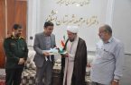 مراسم تقدیر از امام جمعه اشکذر به مناسبت اولین سالگرد اقامه نماز جمعه