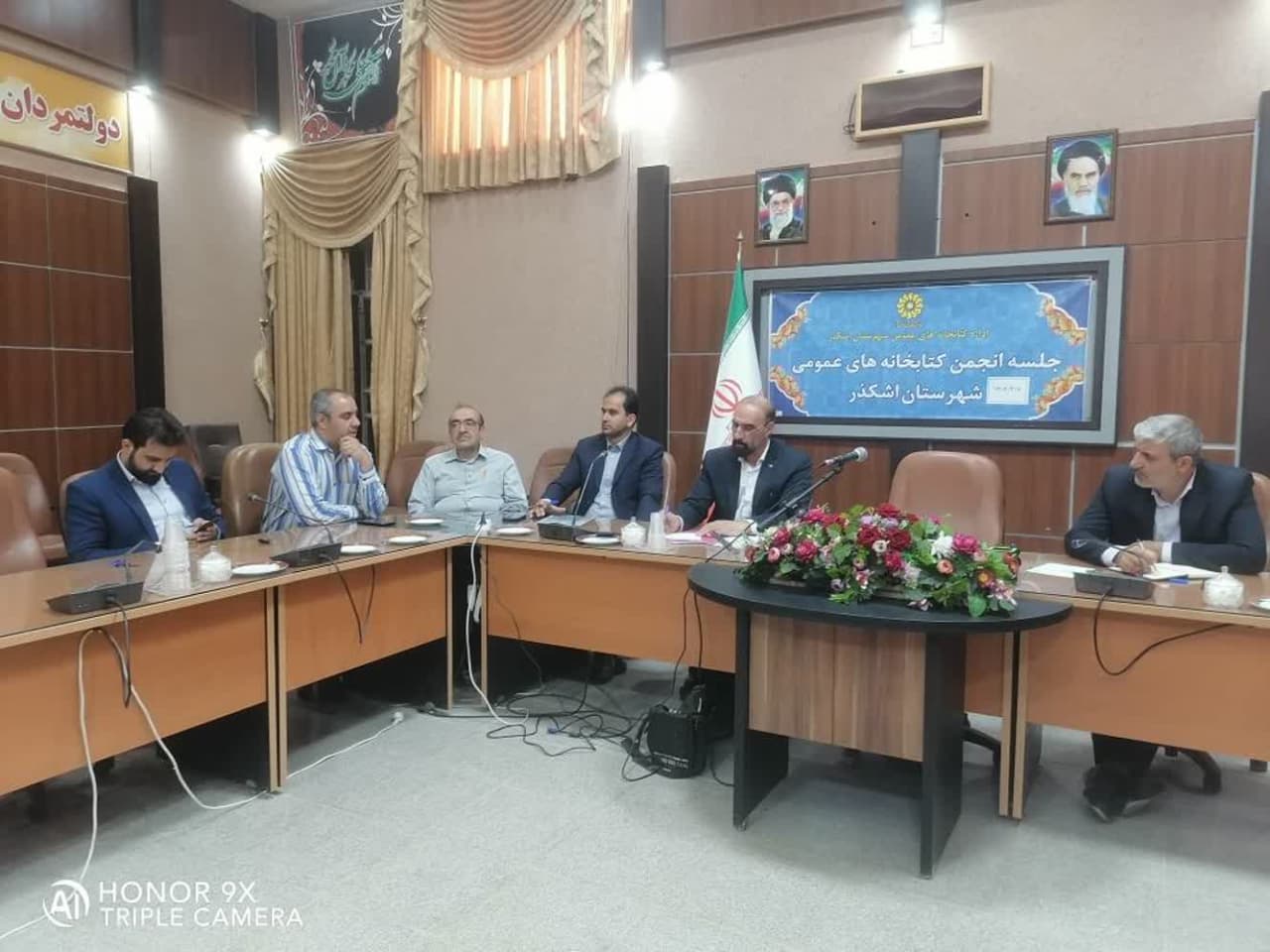 اولین جلسه مشترک انجمن کتابخانه های عمومی شهرستان اشکذر برگزار شد