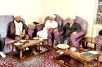 دیدار صمیمانه مسئولان اشکذر با امام جمعه سابق به‌مناسبت اعیاد قربان و غدیر