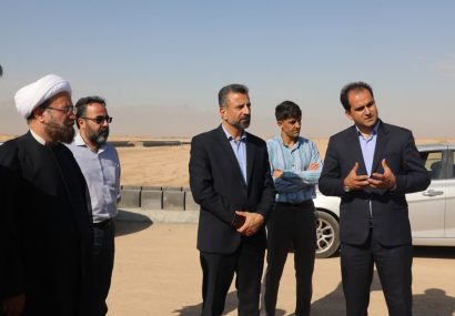 بازدید مسئولان از پروژه نهضت ملی مسکن در اشکذر و مجومرد
