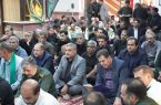 مراسم یادبود شهید مدافع امنیت در دادگستری اشکذر برگزار شد