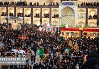 گزارش تصویری از مراسم دستجات سنتی روز عاشورا در حسینیه سفید اشکذر