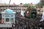برگزاری آیین نخل برداری در حسینیه سفید اشکذر