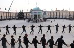 گزارش تصویری از مراسم جوش دوره صبح عاشورا در حسینیه سفید اشکذر