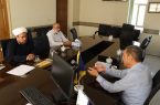 پیگیری مطالبات مردمی در دیدار امام جمعه اشکذر با مدیر توزیع برق شهرستان
