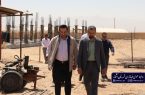 بازدید فرماندار شهرستان اشکذر از روند ساخت مدرسه ۱۲ کلاسه با همراهی مدیرعامل فولاد آلیاژی ایران