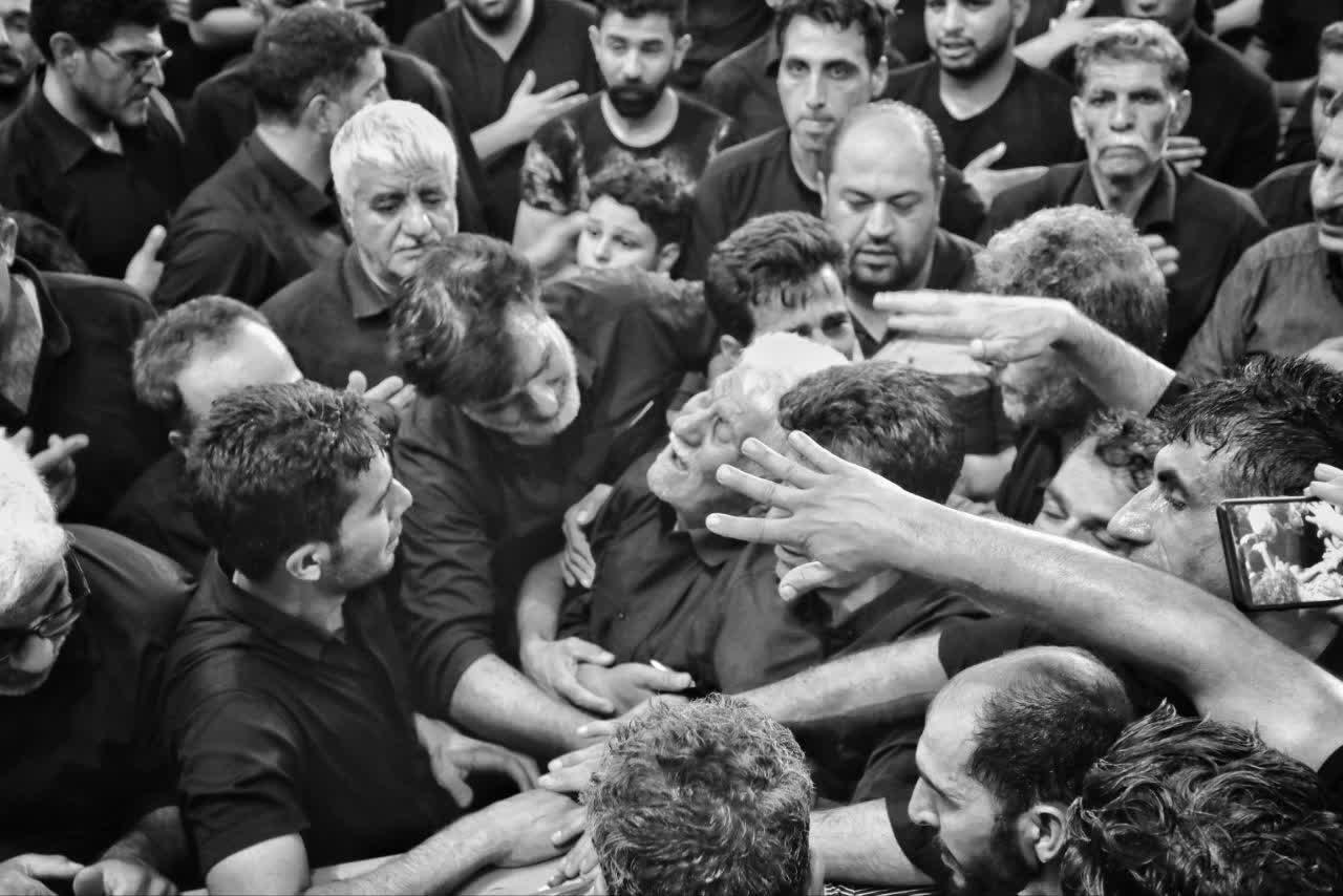 وداع با یک قهرمان و اشک های بی پایان اثر هنرمند عکاس اشکذری