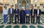 برگزاری میز خدمت شهرداری اشکذر در مصلی نماز جمعه