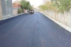 آغاز عملیات آسفالت معابر روستاهای بخش خضرآباد