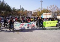 همایش دوچرخه سواری در مجومرد برگزار شد