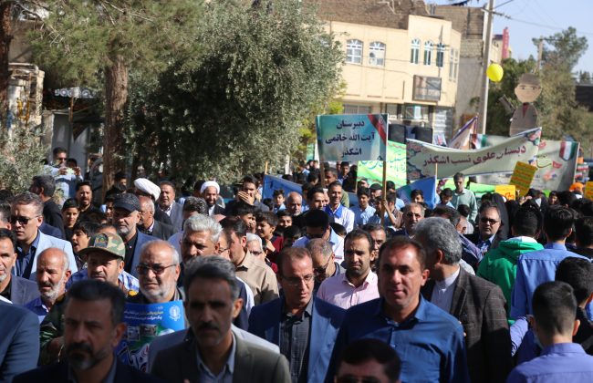 طنین فریاد دوباره استکبارستیزی در شهرستان اشکذر