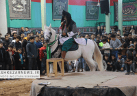 برگزاری مراسم تعزیه به مناسبت ایام شهادت حضرت زهرا(س)