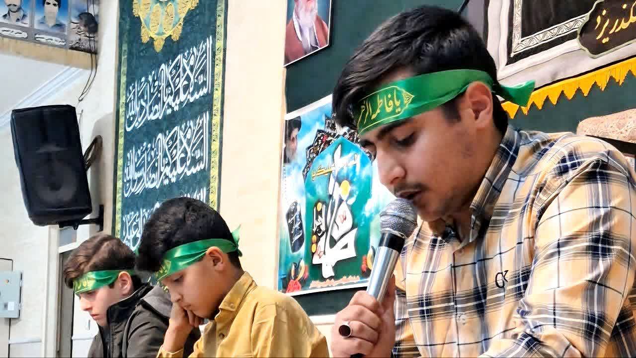 از محفل قرآنی نوجوانان تا آشنایی با صحیفه فاطمه در مراسم «بانوی مرد آفرین» اشکذری ها